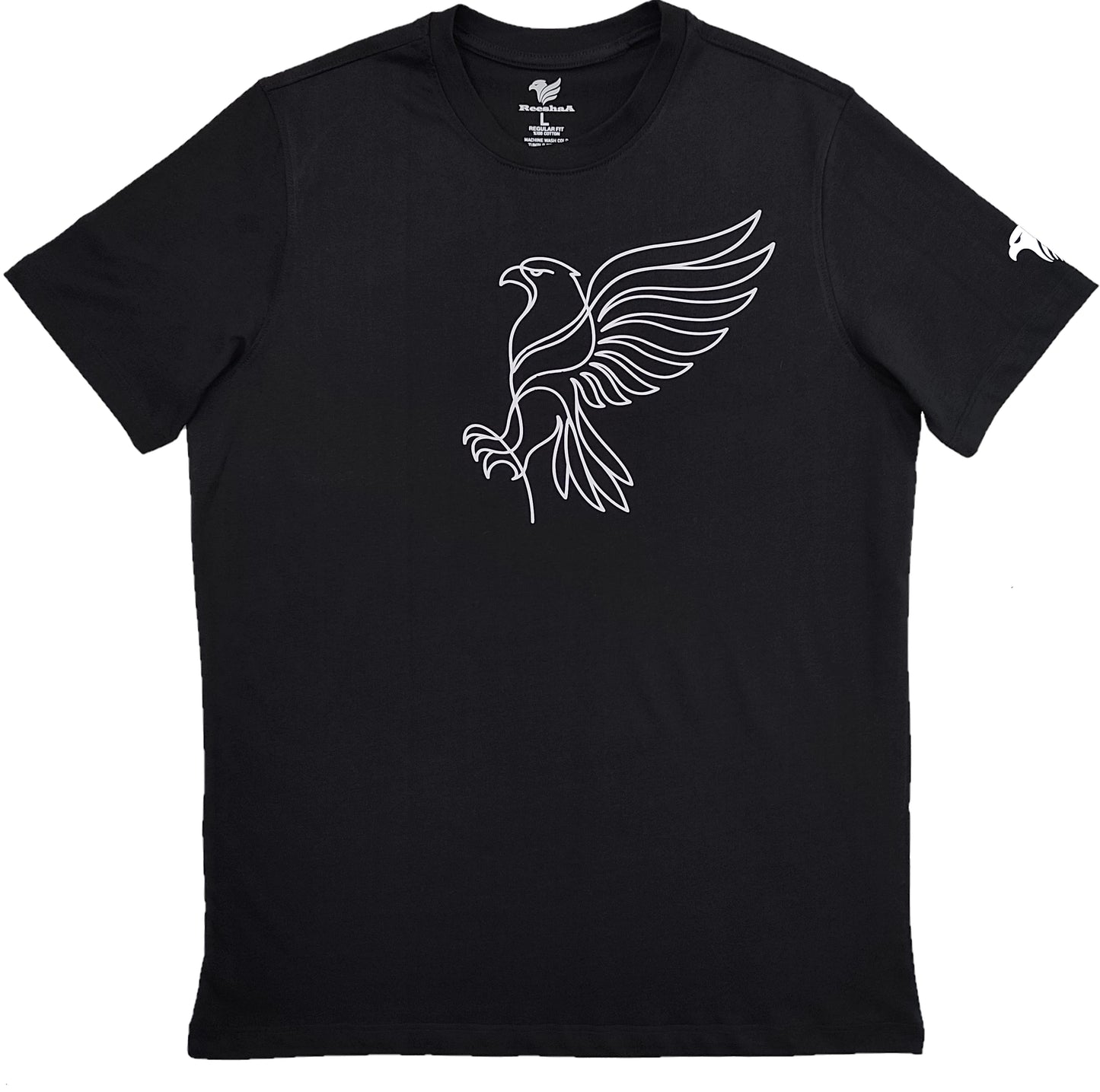 ReeshaA Eagle- Short sleeve t-shirt