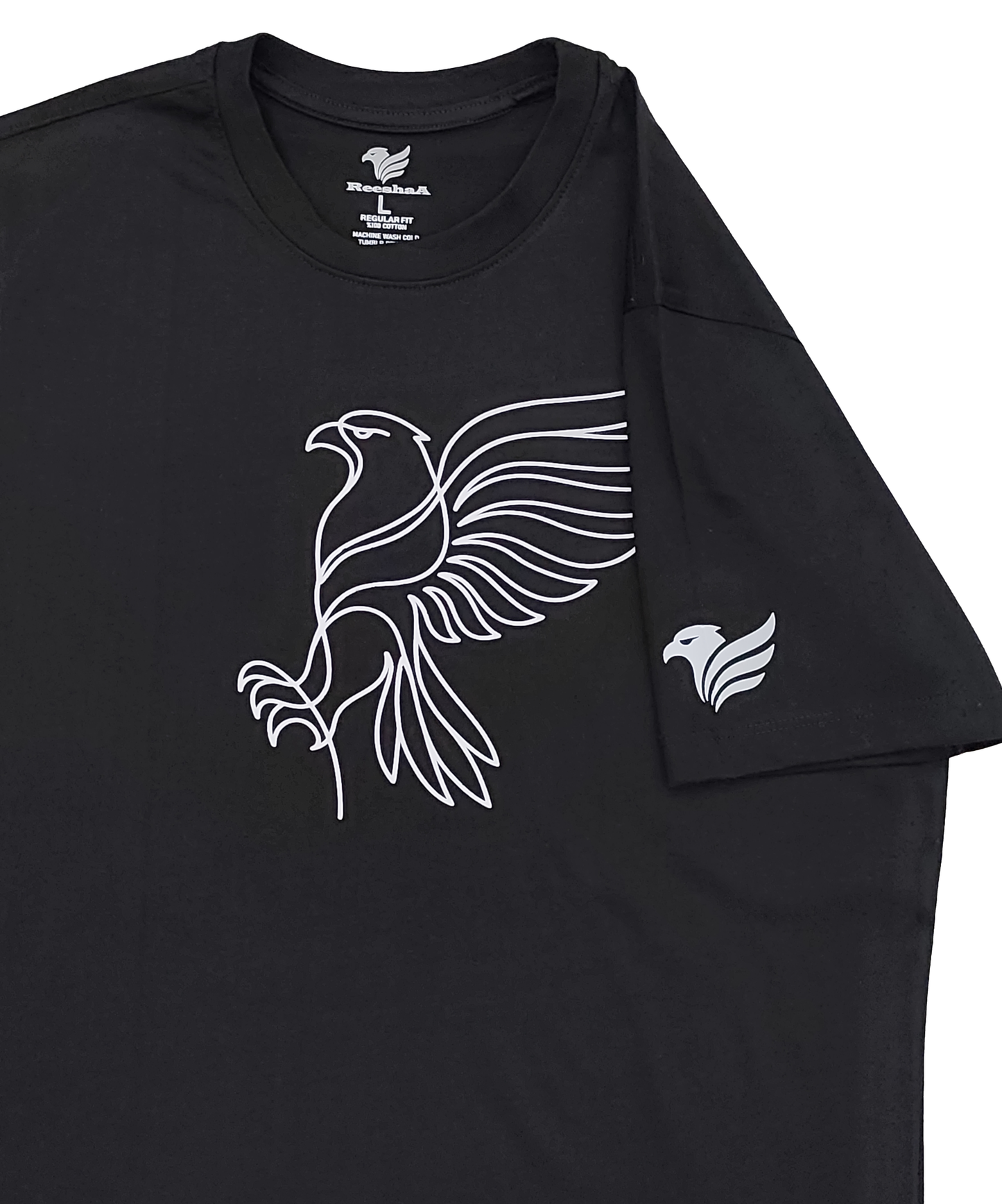 ReeshaA Eagle- Short sleeve t-shirt