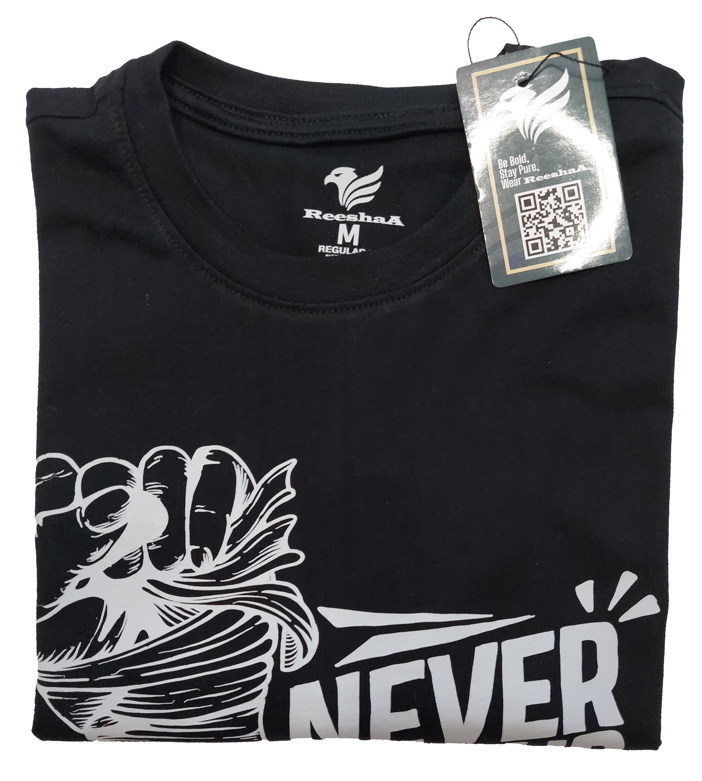 Never Give up- Short sleeve t-shirt