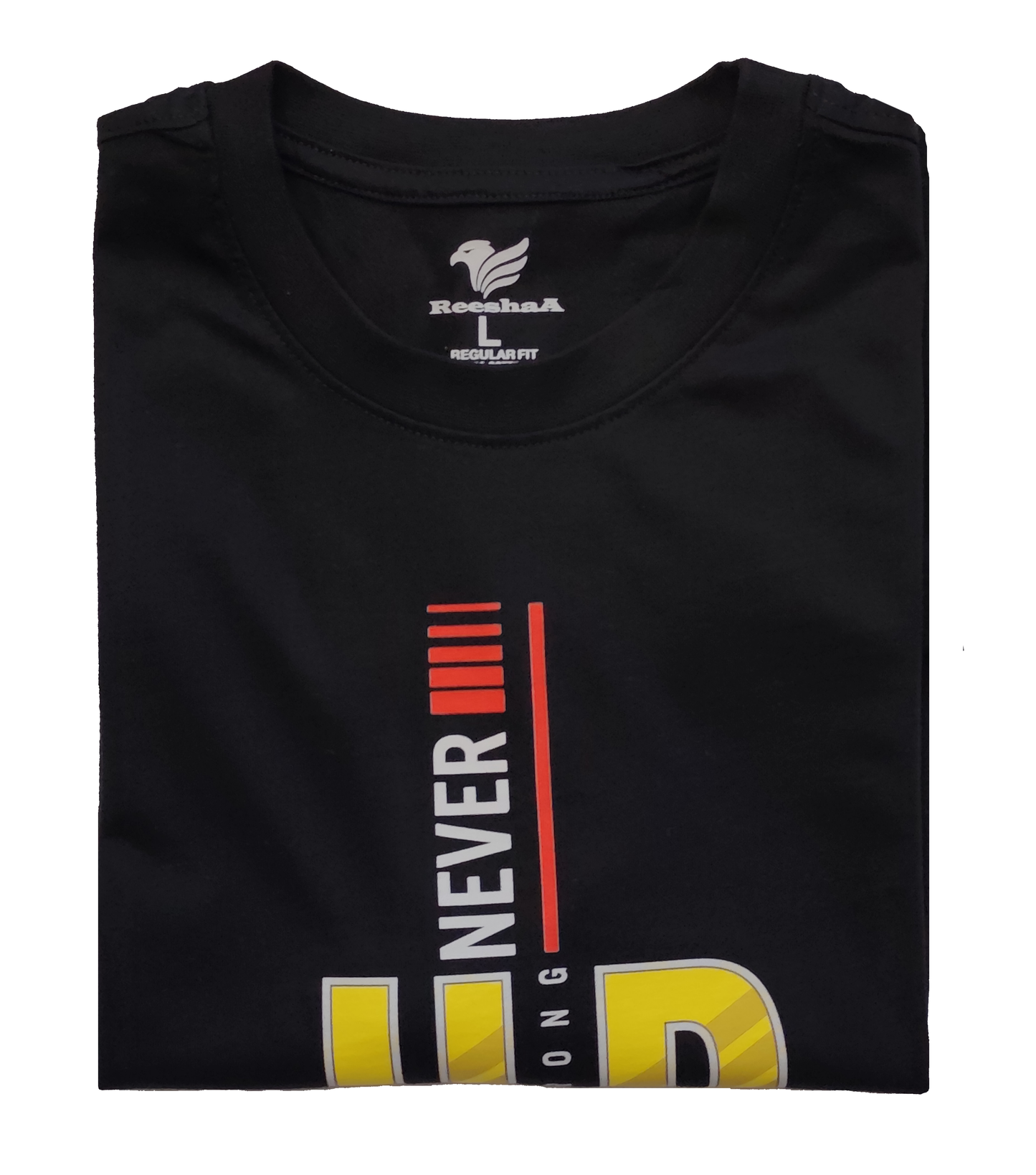 Never Give up- Short sleeve t-shirt