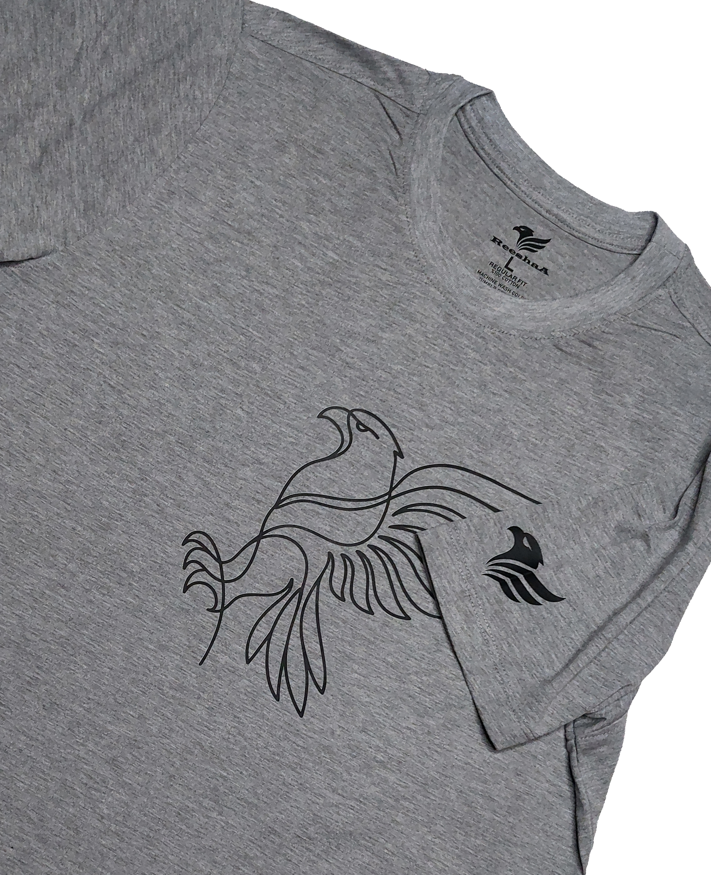 ReeshaA Eagle- Short sleeve t-shirt