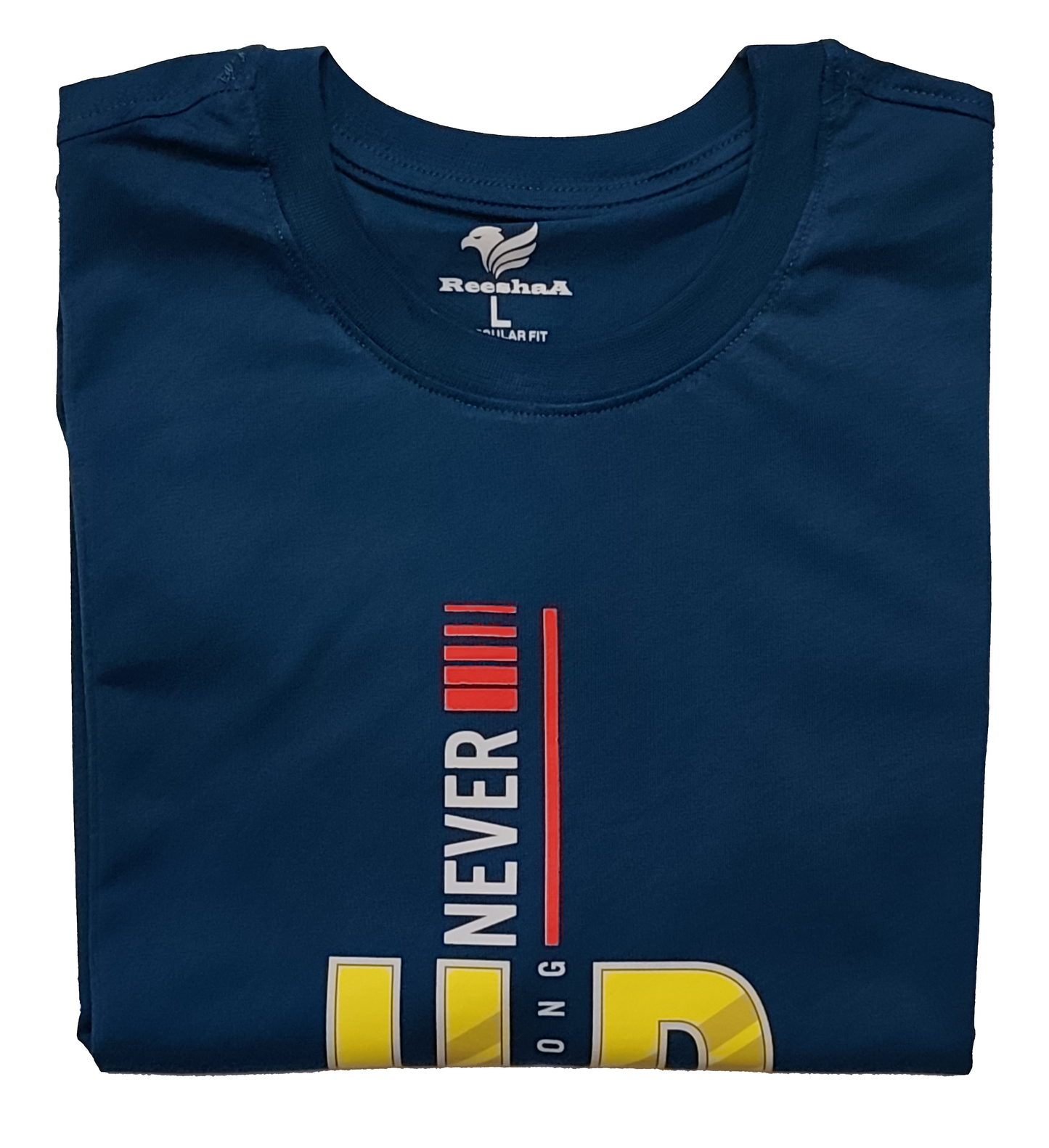 Never Give up- Short sleeve t-shirt